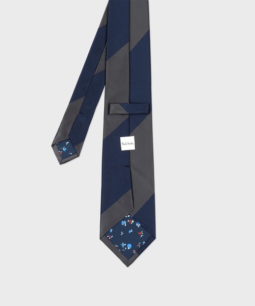 Paul Smith(ポールスミス)の「“Two tone colour” タイ【250024 552MJ】(ネクタイ・メンズ・ダークブルー/ネイビー/マルーン/ブルー・FREE)」の5枚目の写真