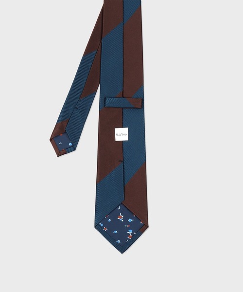Paul Smith(ポールスミス)の「“Two tone colour” タイ【250024 552MJ】(ネクタイ・メンズ・ダークブルー/ネイビー/マルーン/ブルー・FREE)」の9枚目の写真