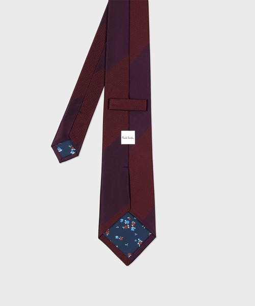 Paul Smith(ポールスミス)の「“Two tone colour” タイ【250024 552MJ】(ネクタイ・メンズ・ダークブルー/ネイビー/マルーン/ブルー・FREE)」の11枚目の写真
