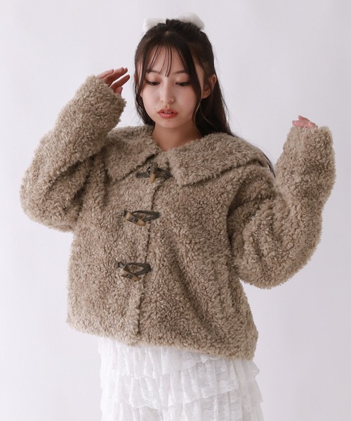 モコモコ LI-NING ボアジャケット紹介！ 品番：AFDT667 モコモコ素材のボア