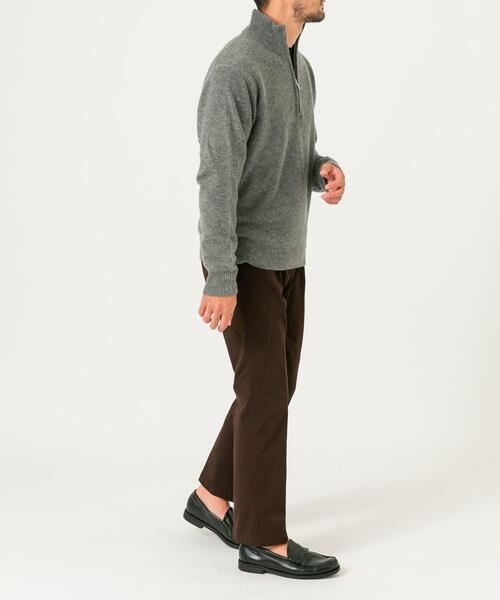 URBAN RESEARCH ROSSO MEN(アーバンリサーチロッソメン)の「『XLサイズあり』ハミルトンラムズウールハーフジップニット(ニット/セーター・メンズ・グレー系その他/グレー/ブラック・X-LARGE/LARGE/MEDIUM)」の20枚目の写真