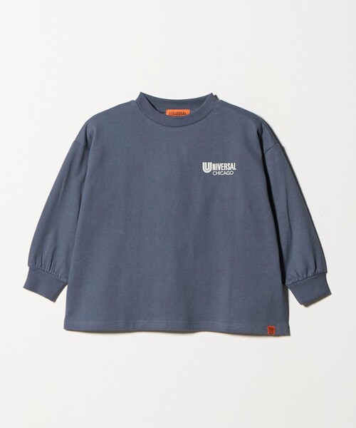 UNIVERSAL OVERALL（ユニバーサルオーバーオール）の「＜UNIVERSAL OVERALL＞フォトプリント プルオーバー / キッズ  100cm-130cm（Tシャツ/カットソー・キッズ・ブラック/ホワイト/ネイビー・XS(100-110cm)/S(120-130cm)）」の9枚目の写真