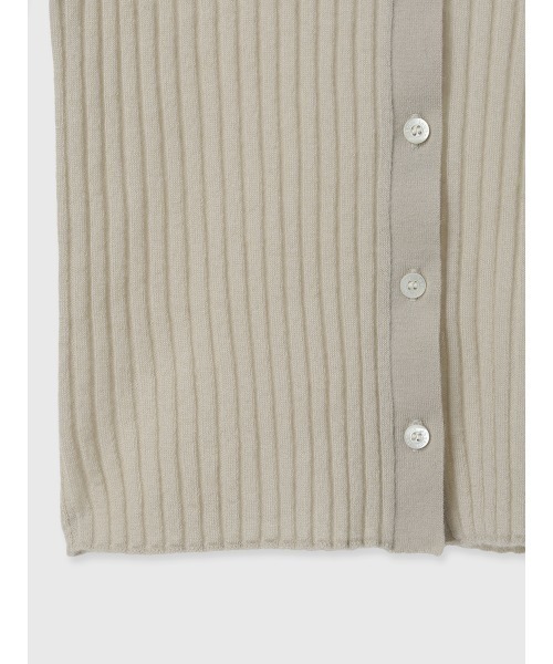 ánuans アニュアンス カシミヤ100ニットシャツ カーディガン カシミヤ100ニットシャツカーディガン（カーディガン）｜ánuans（ア