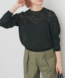 Spick & Span（スピックアンドスパン）の「《手洗い可》2WAYレースジャガードニット（ニット/セーター・レディース）」