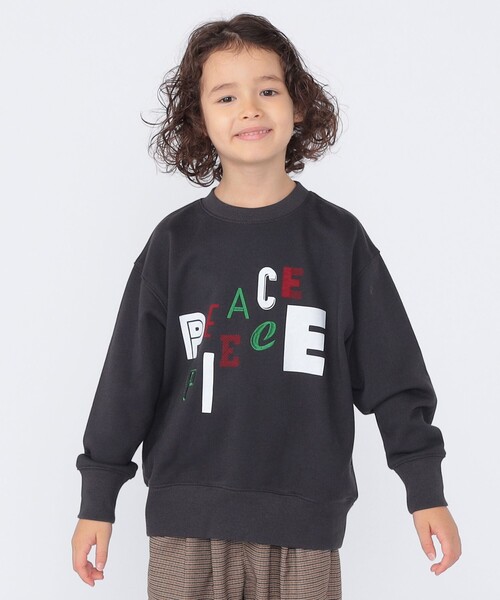 ARCH & LINE（アーチアンドライン）の「【SHIPS KIDS別注】ARCH＆LINE:100～130cm / グラフィック スウェット（スウェット・キッズ・レッド系/ダークグレー・100/110/120/130）」の16枚目の写真