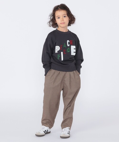 ARCH & LINE（アーチアンドライン）の「【SHIPS KIDS別注】ARCH＆LINE:100～130cm / グラフィック スウェット（スウェット・キッズ・レッド系/ダークグレー・100/110/120/130）」の19枚目の写真