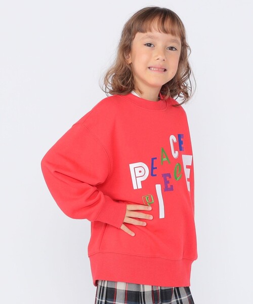 ARCH & LINE（アーチアンドライン）の「【SHIPS KIDS別注】ARCH＆LINE:100～130cm / グラフィック スウェット（スウェット・キッズ・レッド系/ダークグレー・100/110/120/130）」の22枚目の写真