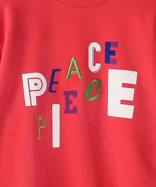 ARCH & LINE（アーチアンドライン）の「【SHIPS KIDS別注】ARCH＆LINE:100～130cm / グラフィック スウェット（スウェット・キッズ・レッド系/ダークグレー・100/110/120/130）」の14枚目の写真