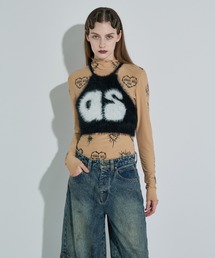 ANNA SUI NYC | ニットホルターネックキャミ(キャミソール)