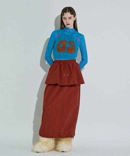 ANNA SUI NYC（アナ スイ エヌ ワイ シー）の「ニットホルターネックキャミ（キャミソール・レディース・ブラック/ブルー/パープル・FREE）」の15枚目の写真