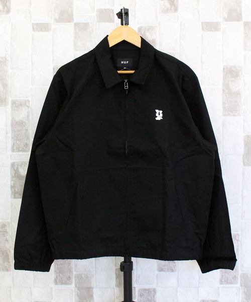 HUF（ハフ）の「HUF SET メガブラスト ショップジャケット MEGABLAST SHOP JACKET（ブルゾン・メンズ・ブラック/ベージュ/グリーン・XL/L/M）」の4枚目の写真