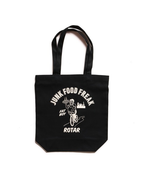 ROTAR（ローター）の「JUNK FOOD FREAK Tote BAG / トート　バッグ ミニ（トートバッグ・メンズ・ナチュラル/ライトグリーン/モカ/ブラック・FREE）」の10枚目の写真