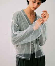 NOISE MAKER（ノイズメーカー）の「チュールカーディガン（カーディガン/ボレロ）」