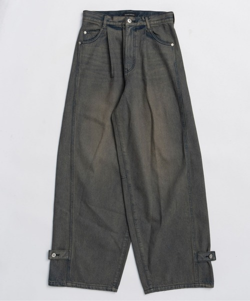 MAISON SPECIAL(メゾンスペシャル)の「2way Wide Cocoon Pants / 2WAYワイドコクーンパンツ(その他パンツ・レディース・グレー/ベージュ/ネイビー・38/36)」の2枚目の写真