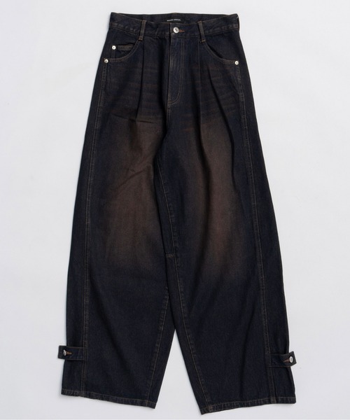MAISON SPECIAL(メゾンスペシャル)の「2way Wide Cocoon Pants / 2WAYワイドコクーンパンツ(その他パンツ・レディース・グレー/ベージュ/ネイビー・38/36)」の7枚目の写真