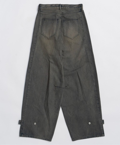 MAISON SPECIAL(メゾンスペシャル)の「2way Wide Cocoon Pants / 2WAYワイドコクーンパンツ(その他パンツ・レディース・グレー/ベージュ/ネイビー・38/36)」の10枚目の写真