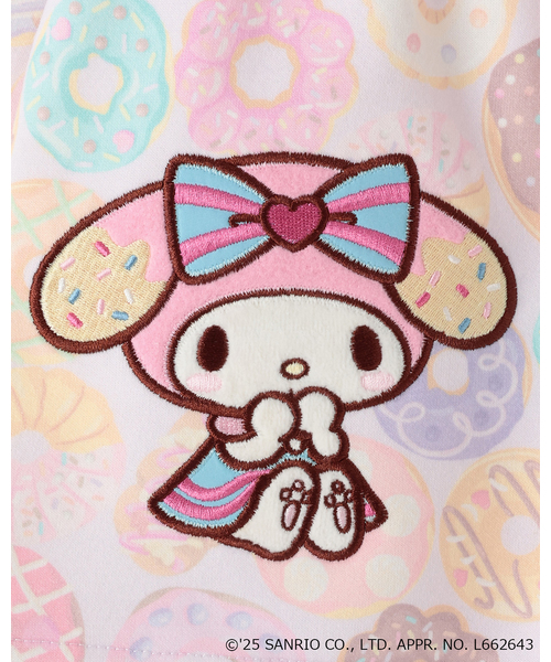 baby cheer（ベイビーチアー）の「【マイメロディ/クロミ】ドーナツトレーナー（スウェット・キッズ・ピンク・100cm/110cm/80ｃｍ/90cm/120cm）」の5枚目の写真