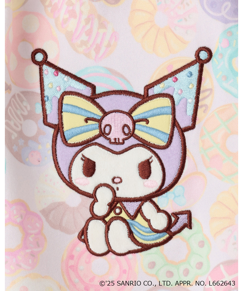 baby cheer（ベイビーチアー）の「【マイメロディ/クロミ】ドーナツトレーナー（スウェット・キッズ・ピンク・100cm/110cm/80ｃｍ/90cm/120cm）」の6枚目の写真