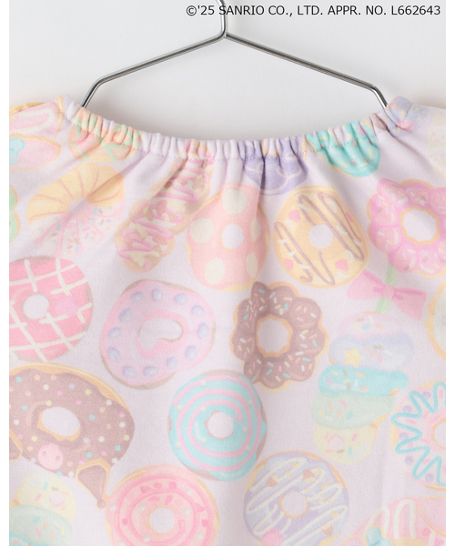 baby cheer（ベイビーチアー）の「【マイメロディ/クロミ】ドーナツトレーナー（スウェット・キッズ・ピンク・100cm/110cm/80ｃｍ/90cm/120cm）」の9枚目の写真
