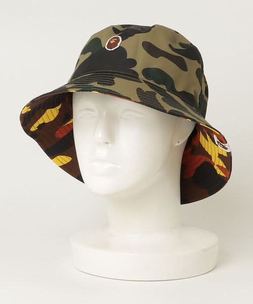 1ST CAMO ONE POINT REVERSIBLE HAT（ハット）｜A BATHING APE（ア