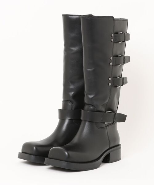 ASH（アッシュ）の「ASH/アッシュ【YUTAN】ベルトデザインロングブーツ（ブーツ・レディース・ブラック・38/39/36/37）」の12枚目の写真