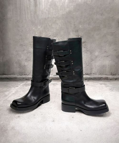 ASH（アッシュ）の「ASH/アッシュ【YUTAN】ベルトデザインロングブーツ（ブーツ・レディース・ブラック・38/39/36/37）」の7枚目の写真