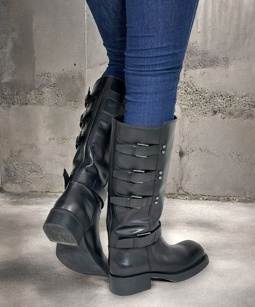 ASH（アッシュ）の「ASH/アッシュ【YUTAN】ベルトデザインロングブーツ（ブーツ・レディース・ブラック・38/39/36/37）」の11枚目の写真
