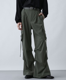 HARE | 【SET UP対応】ニータックベルトカーゴパンツ(HARE)(カーゴパンツ)