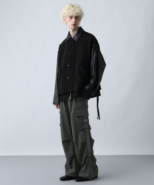 SET UP対応】ニータックベルトカーゴパンツ(HARE)（カーゴパンツ