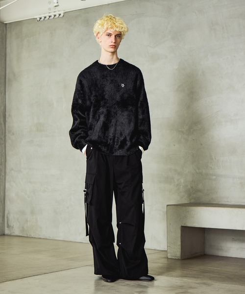 SET UP対応】ニータックベルトカーゴパンツ(HARE)（カーゴパンツ