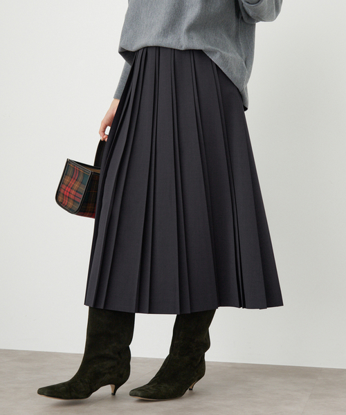 ストレッチプリーツスカート（スカート）｜IENA（イエナ）の