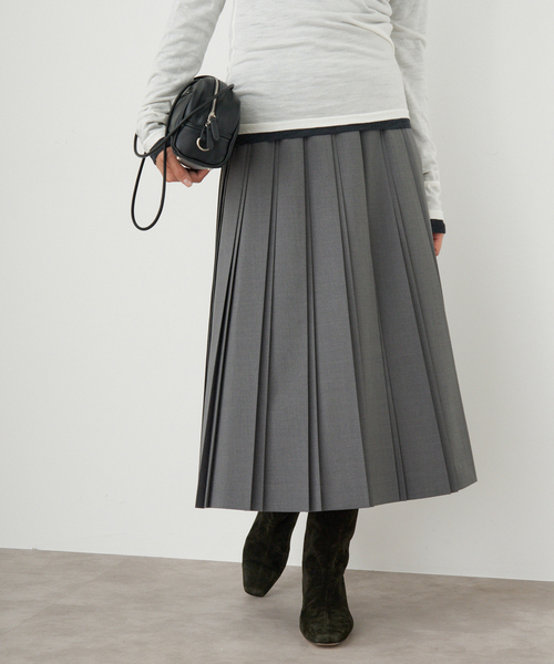 ★SALE★CPG＊ストレッチプリーツスカート ストレッチプリーツスカート（スカート）｜IENA（イエナ）の