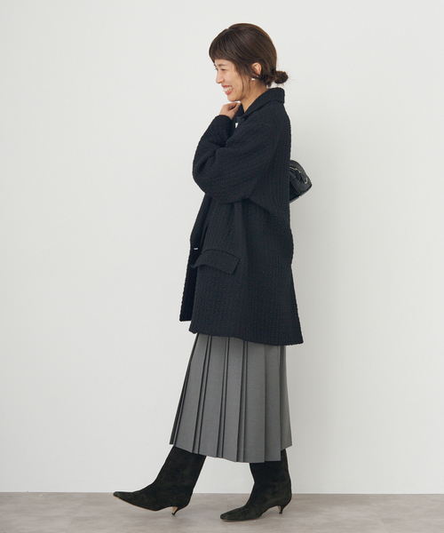 IENA(イエナ)の「ストレッチプリーツスカート(スカート・レディース・ライトグレー/ネイビー・36/38)」の16枚目の写真