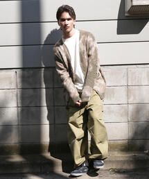 MANASTASH/マナスタッシュ/BLURRY JAQUARD CARDIGAN