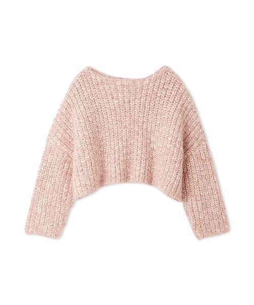 FURFUR（ファーファー）の「ミックスヤーンチャンキーセーター（ニット/セーター・レディース・ブルー/ピンク/レッド・F）」の18枚目の写真