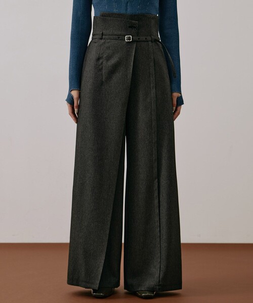 シリーズ累計販売数21,000本突破！】HAKAMAアシメワイドパンツ