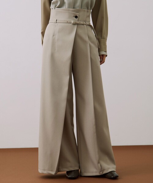 シリーズ累計販売数21,000本突破！】HAKAMAアシメワイドパンツ