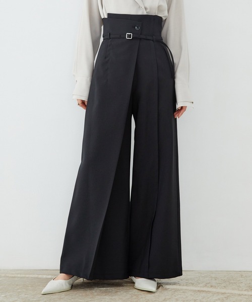 シリーズ累計販売数23,000本突破！】HAKAMAアシメワイドパンツ