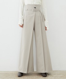 UNITED TOKYO（ユナイテッドトウキョウ）の「【シリーズ累計販売数23,000本突破！】HAKAMAアシメワイドパンツ｜ウォッシャブル/セットアップ/オフィスカジュアル/オケージョン/美脚見え/防シワ/静電気防止/ストレッチ/春服（スラックス）」