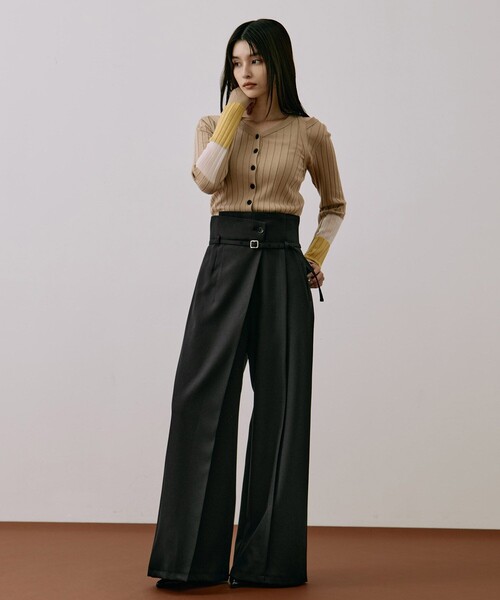 シリーズ累計販売数21,000本突破！】HAKAMAアシメワイドパンツ