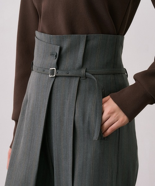 シリーズ累計販売数21,000本突破！】HAKAMAアシメワイドパンツ