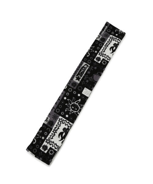 MANASTASH（マナスタッシュ）の「MANASTASH/マナスタッシュ　BANDANA FLEECE MUFFLER/バンダナフリースマフラー（マフラー・メンズ・ネイビー/ブラック・F）」の15枚目の写真