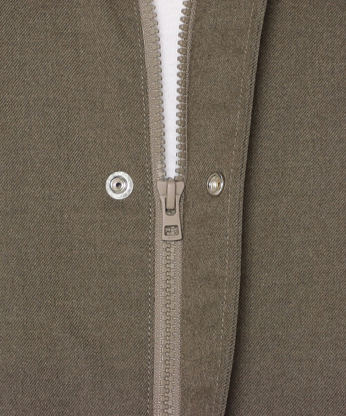 DANTON（ダントン）の「MEN'S WOOL LIKE INSULATION COACH JACKET（ブルゾン・メンズ・ブラック/グレイッシュベージュ・44/40/38/42）」の14枚目の写真