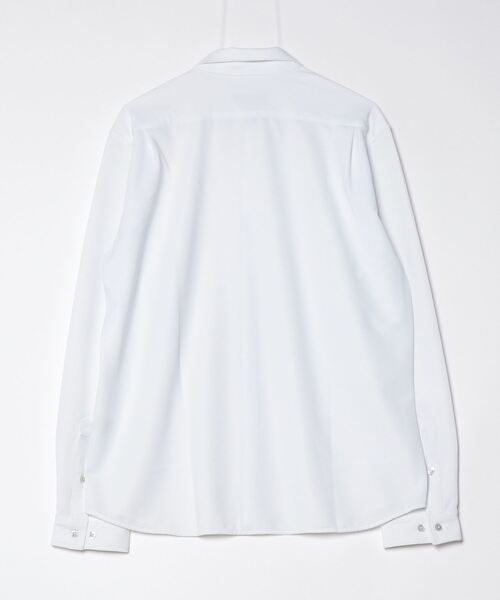 TETE HOMME（テットオム）の「ハイパーストレッチドビーシャツ（シャツ/ブラウス・メンズ・サンドベージュ/ネイビー/ホワイト・MEDIUM/X-LARGE/LARGE）」の17枚目の写真