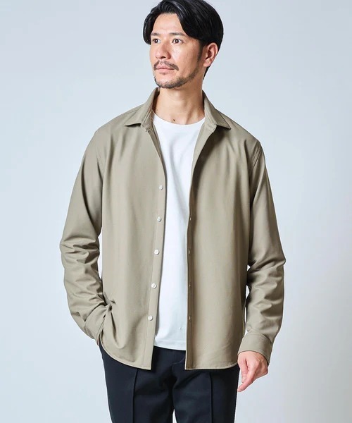 セール】ハイパーストレッチドビーシャツ（シャツ/ブラウス）｜TETE