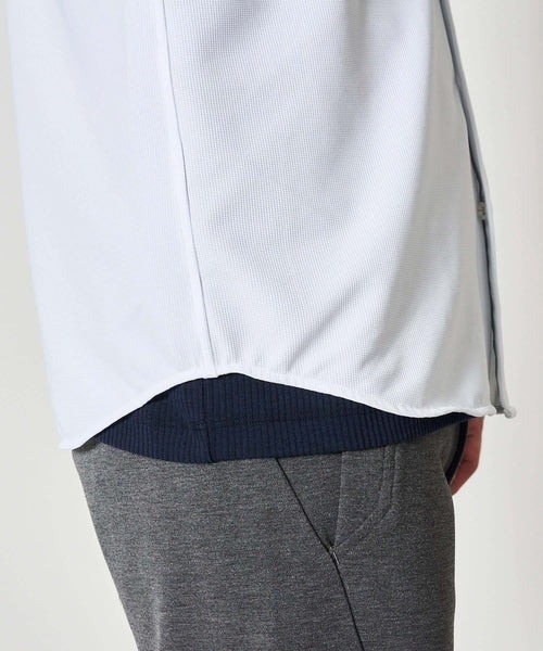 TETE HOMME（テットオム）の「ハイパーストレッチドビーシャツ（シャツ/ブラウス・メンズ・サンドベージュ/ネイビー/ホワイト・MEDIUM/X-LARGE/LARGE）」の14枚目の写真