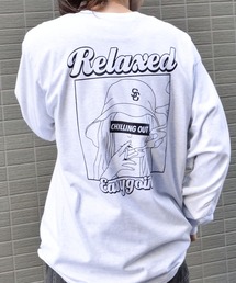 スモーキングガール Relaxed ロンT