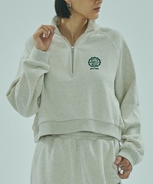 SPALDING | (SPALDING x ROSE BUD)ATHLETIC CLUB HALF ZIP(スウェット)