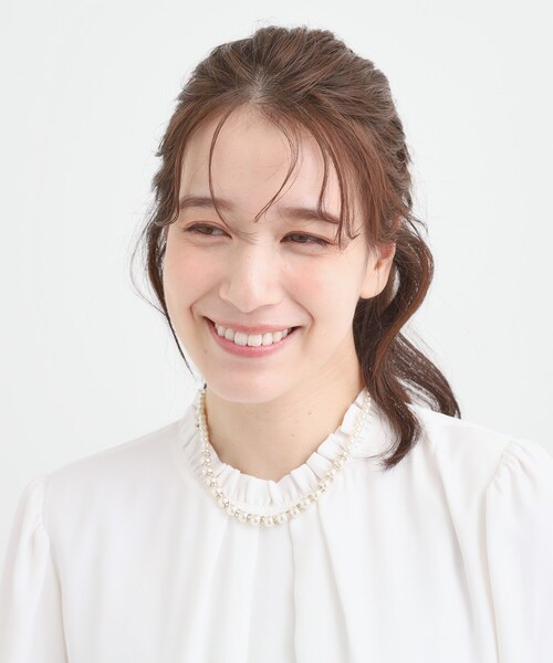 SHOO・LA・RUE（シューラルー）の「【セレモニー】ロンデルマグネットネックレス（ネックレス・レディース・ゴールド/ピンクゴールド/シルバー・00）」の4枚目の写真