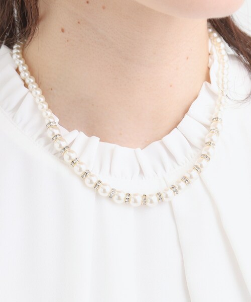 SHOO・LA・RUE（シューラルー）の「【セレモニー】ロンデルマグネットネックレス（ネックレス・レディース・ゴールド/ピンクゴールド/シルバー・00）」の8枚目の写真